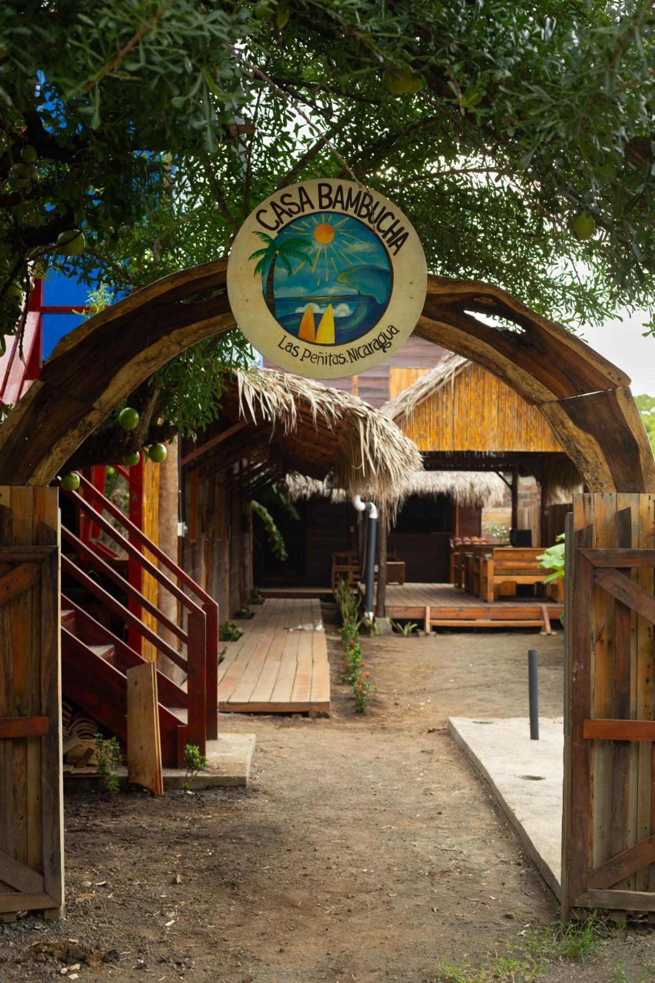 Casa Bambucha Hotel Las Peñitas Buitenkant foto